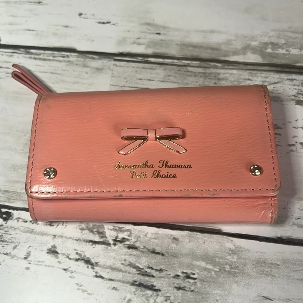 Samatha Thavasa Pink Key Case Key Holder
